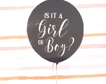 Gender Reveal Balloon. Gender reveal party. Baby shower balloons. Jumbo gender reveal balloon. Baby shower balloons. Its a boy. its a girl