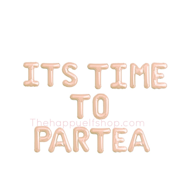 Tea party Girls night. Alice in wonderland party Tea for two Two year old balloons 16 it/'s time to partea balloonsbanner Kids party