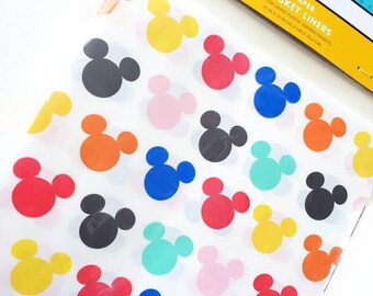 Mickey mouse basket liners. Mickey mouse party. Mickey mouse party supplies. Mickey mouse decor. Mickey mouse birthday