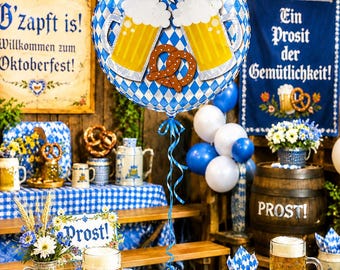 40 cm Oktoberfest-ölballong: Festdekoration