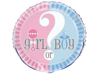 Gender Reveal Balloon. Gender reveal party. Gender reveal confetti balloon. Confetti balloons. Baby shower balloons. its a boy. its a girl