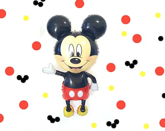 Globo de Mickey Mouse Air Walker: decoración para fiestas de 3 pies