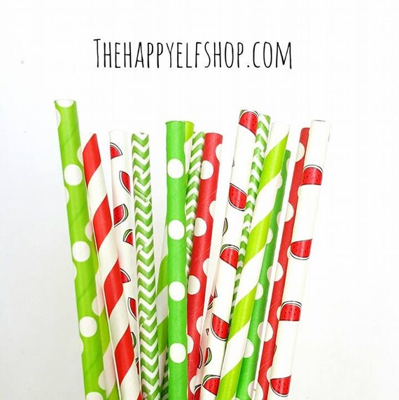 flamingo party supply paper straw Flamingo party straws flamingo decor pineapple straws watermelon straws luau party tropical straws