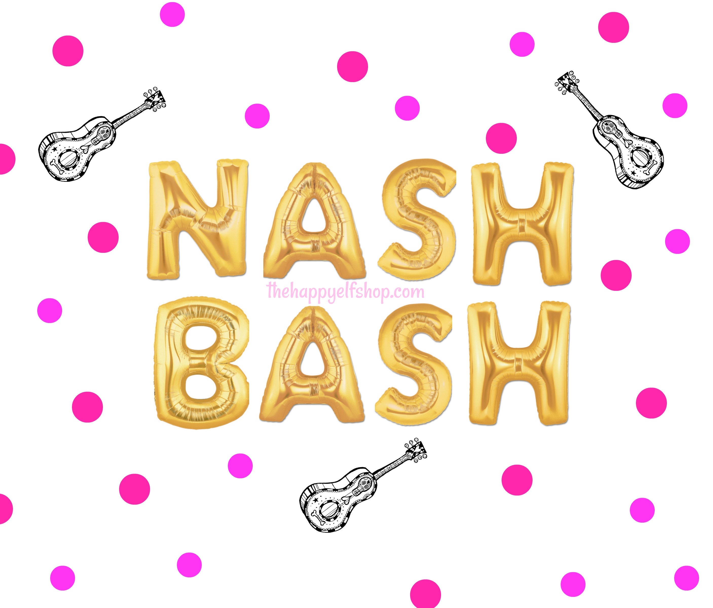 16 Nash Bash Balloons. Nash Bash. Nash Bash Party. Nash Etsy