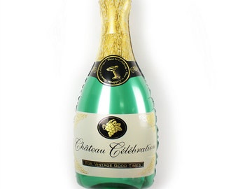 CHAMPAGNE BOTTLE balloon