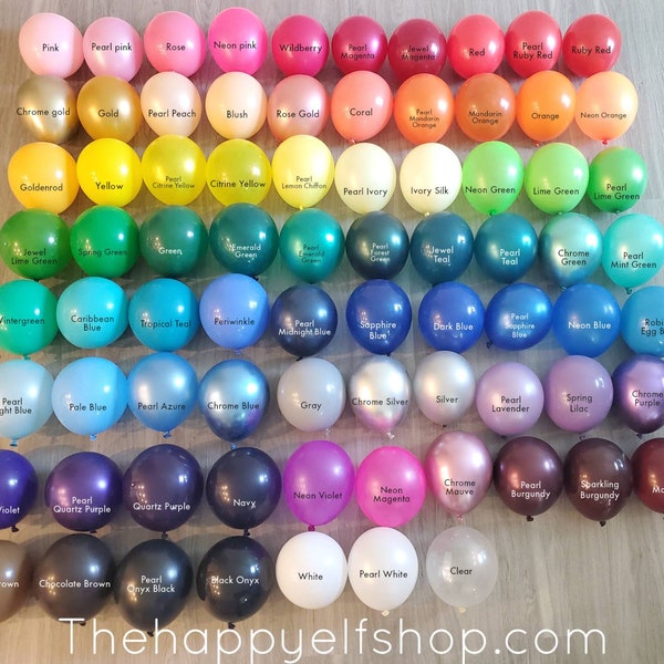 11" Qualatex latex balloons. latex balloons. latex balloon. balloons. party balloons. rainbow balloons. pastel balloons. bright balloons.