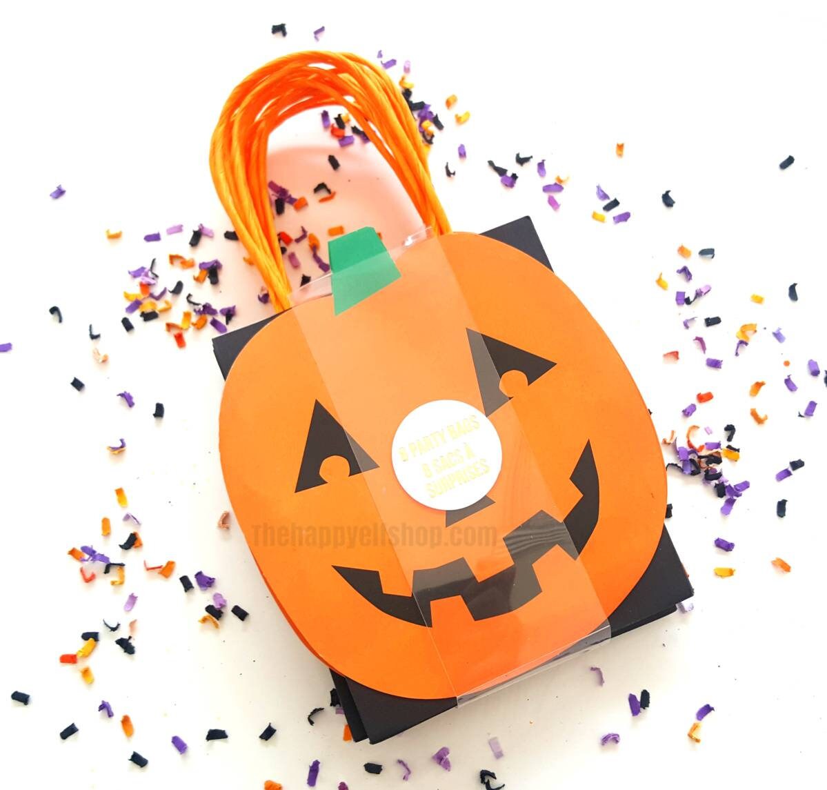 Meri Meri Halloween party bags. Halloween favor bags. Halloween bags