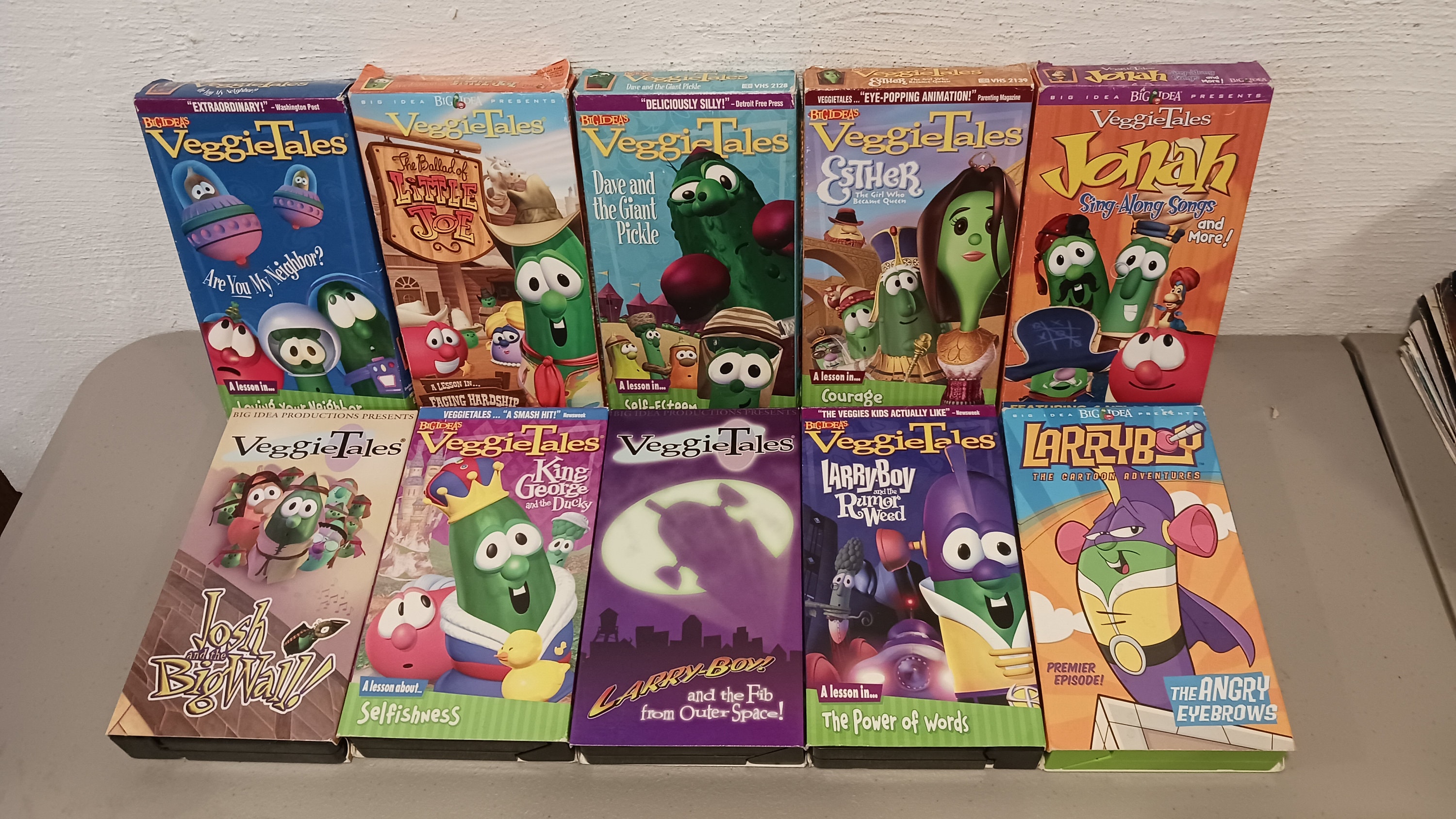 Veggietales The End Of Silliness 2000 Vhs
