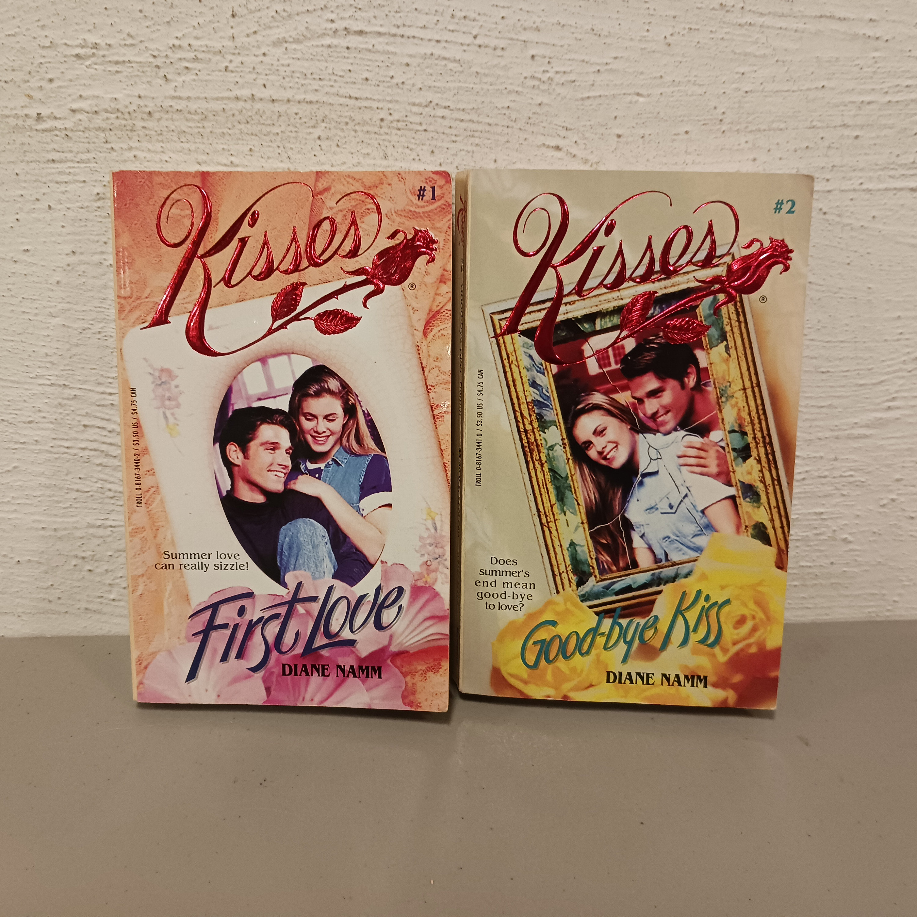 79 ナック　　79年　発売月→4,5,8,9月　の4冊セット Set of 2 Vintage 1994 Kisses Chapter Books by Diane Namm - Etsy