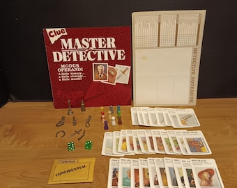 Vincere Moves Games Clue Master Detective - Gioco da tavolo Vincere Moves Games Clue Master Detective - Gioco da tavolo