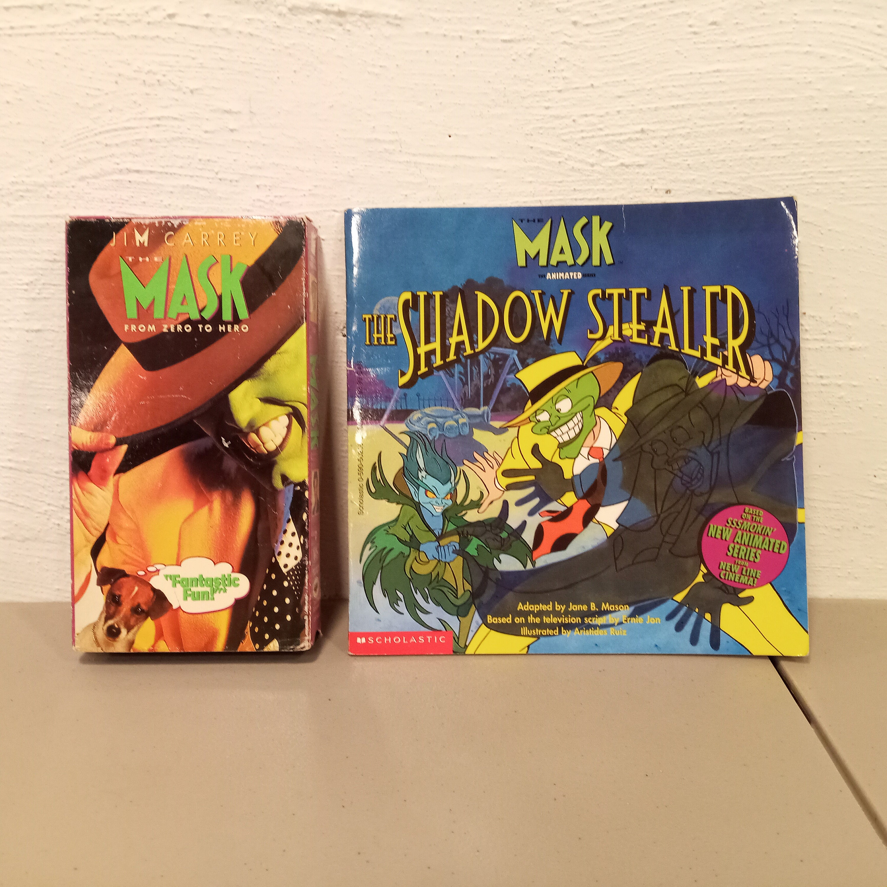 Vintage the Mask VHS & Book Set Etsy Hong Kong