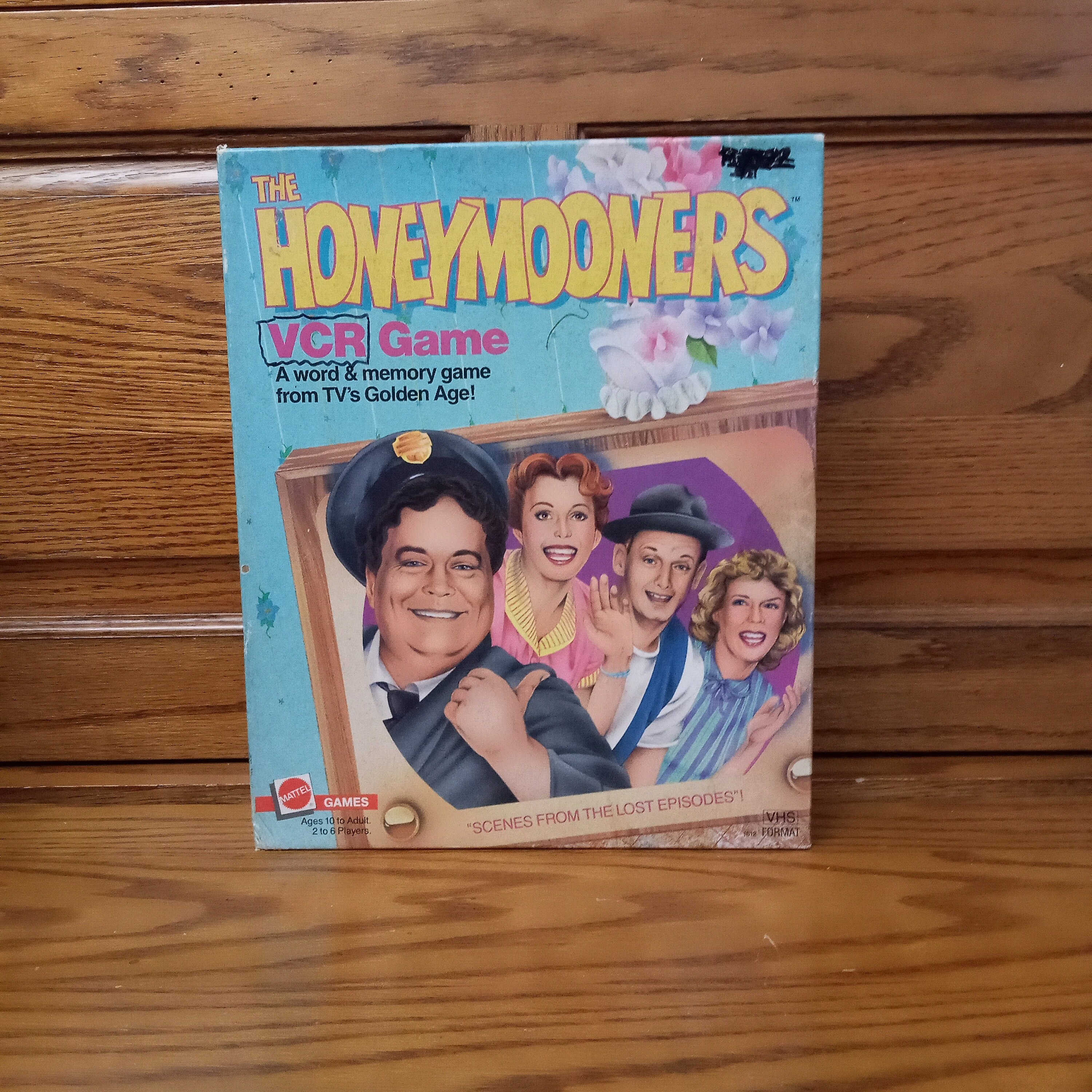 1986 Vintage Mattel 1612 The Honeymooners VCR Game in 3rd Party Wrap for sale online 
