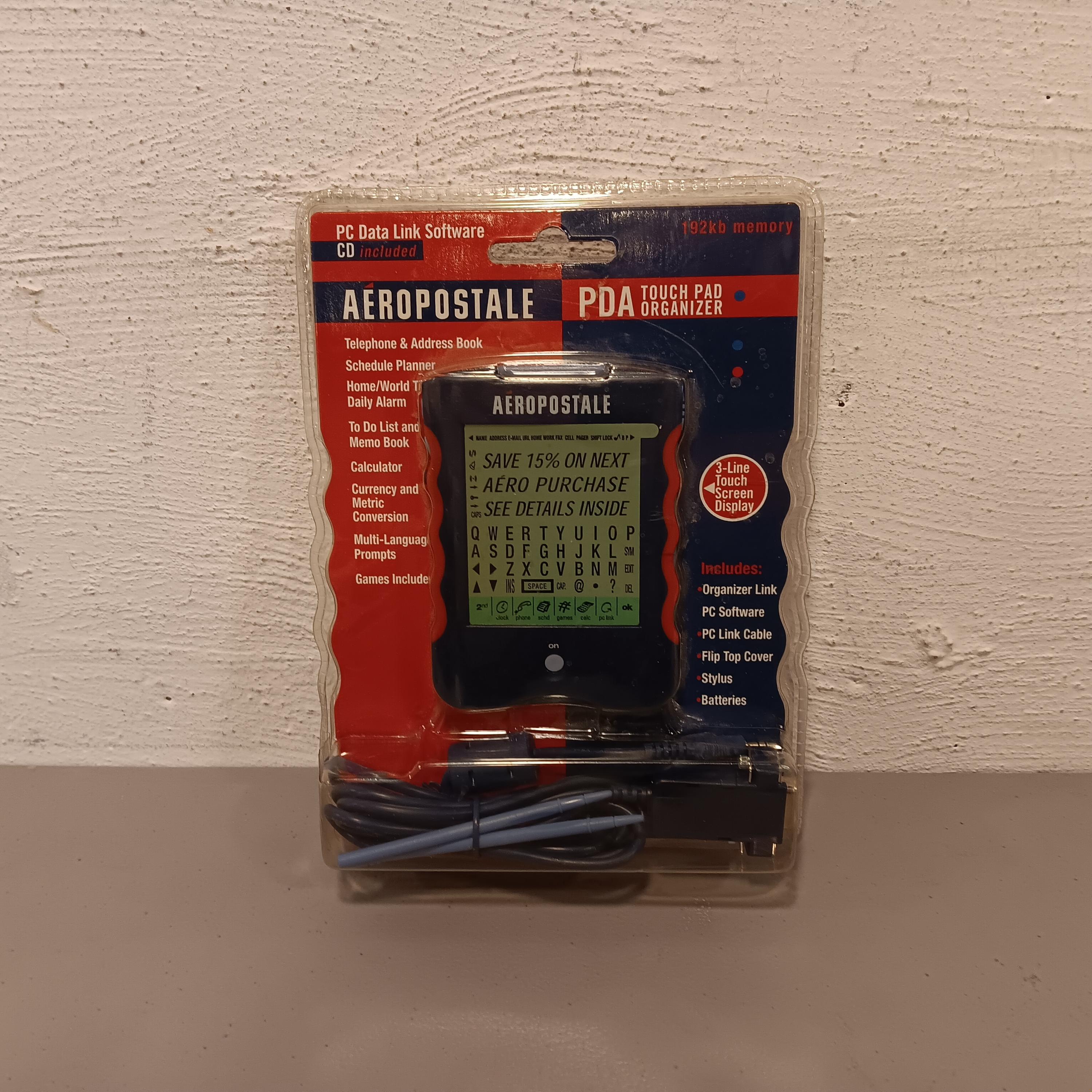 Vintage 2000's Aeropostale Electronic PDA Organizer NOS Ireland