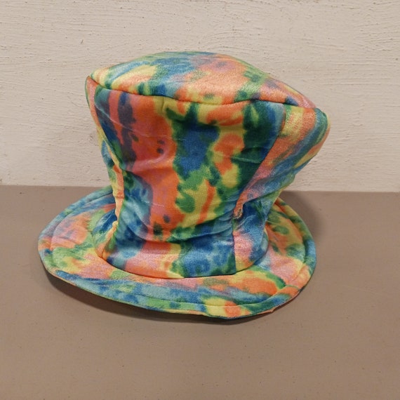 Vintage HTF Elope 90s Y2K Rainbow Rave Hat
