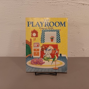 Vintage 1990 The Playroom PC Game Program Guide