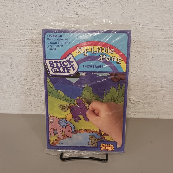 SEALED Vintage 1983 My Little Pony Presto Magix Stick 'n' Lift Show Stable