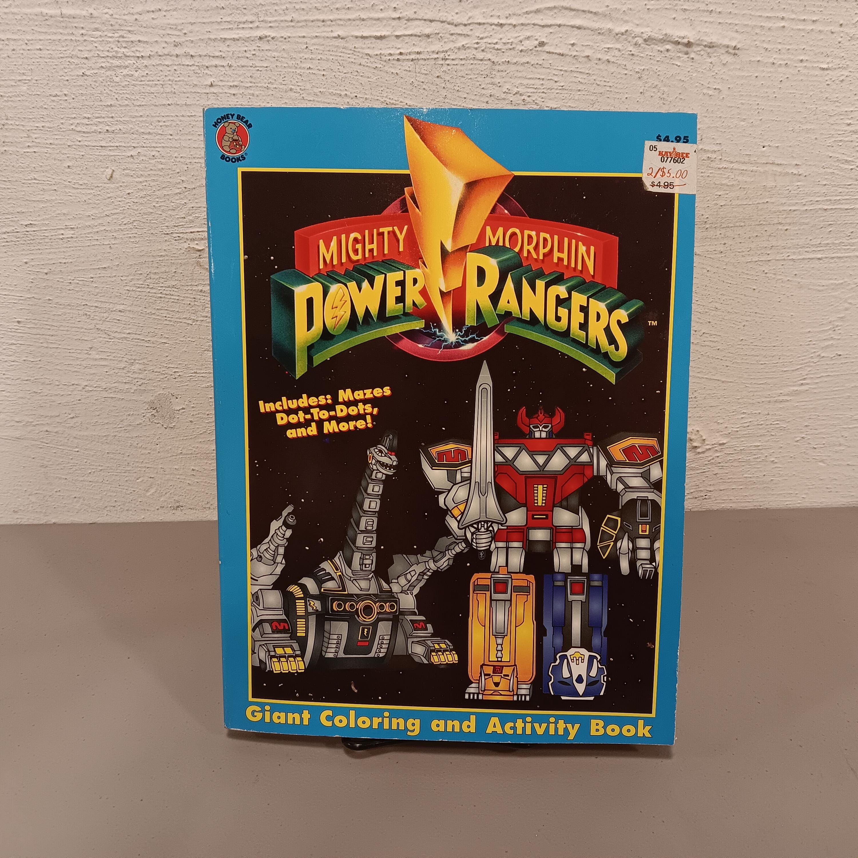 Coloring Books With Stickers Power Rangers Coloring Book Super Set - 2 ...