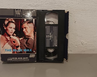 Vintage 1982 the Blue Max Big Box VHS Part 1 & 2 - Etsy