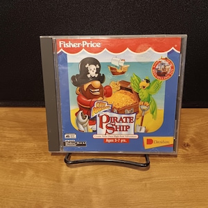 Vintage 1996 Fisher Price Great Adventures Pirate Ship PC Game