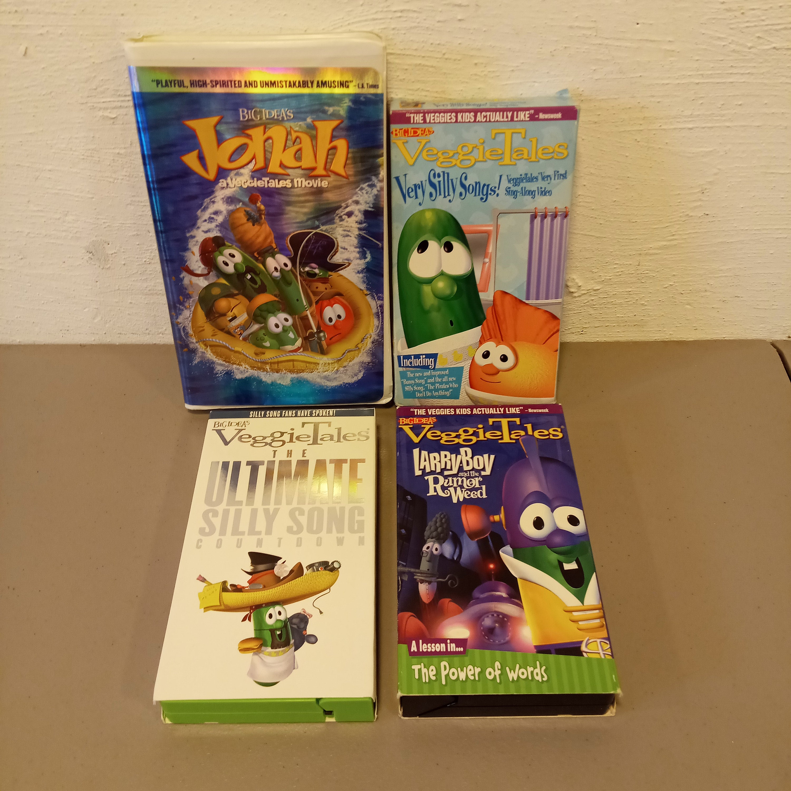 Veggie Tales Vhs Lot for sale 78 ads for used Veggie Tales Vhs Lots