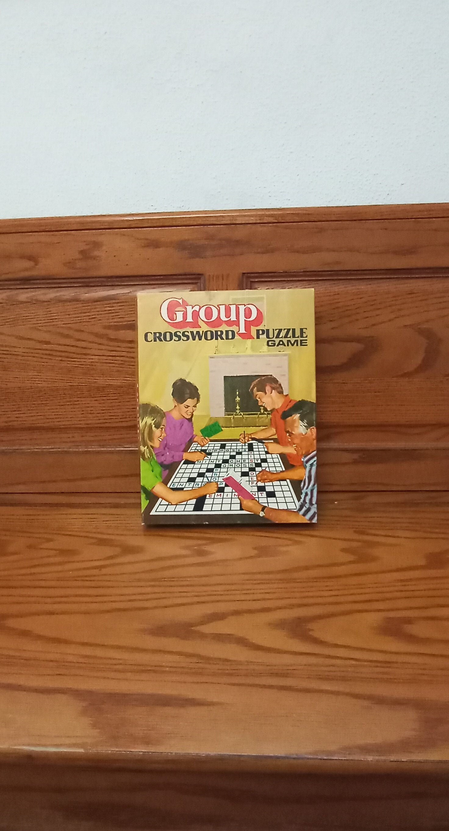 COMPLETE Vintage 1971 Group Crossword Puzzle Game - Etsy Israel
