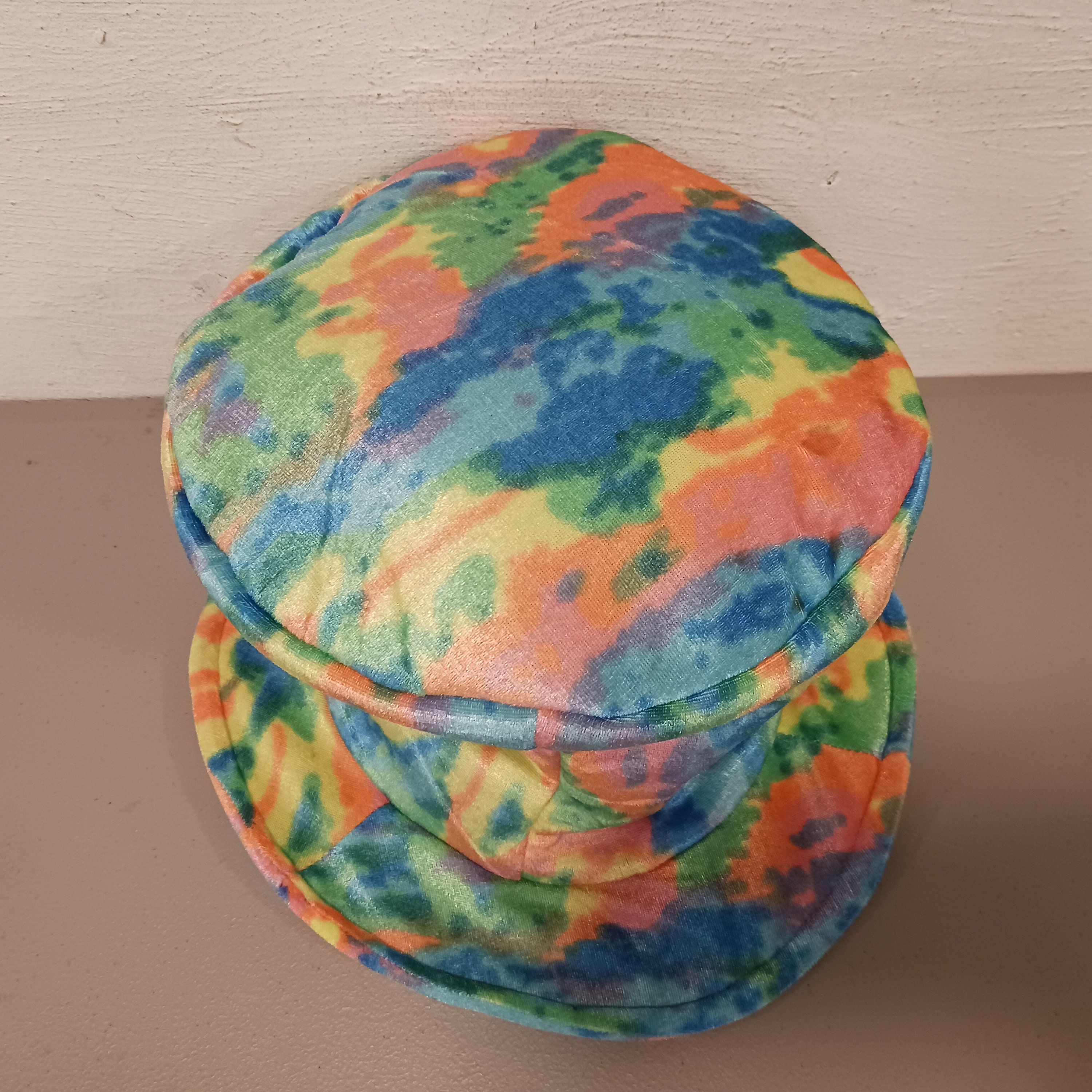 帽子 vintage rainbow color cap Y2K Charming Y2K Rainbow Hat Cosplay Movie Characer Hip Hop Hats