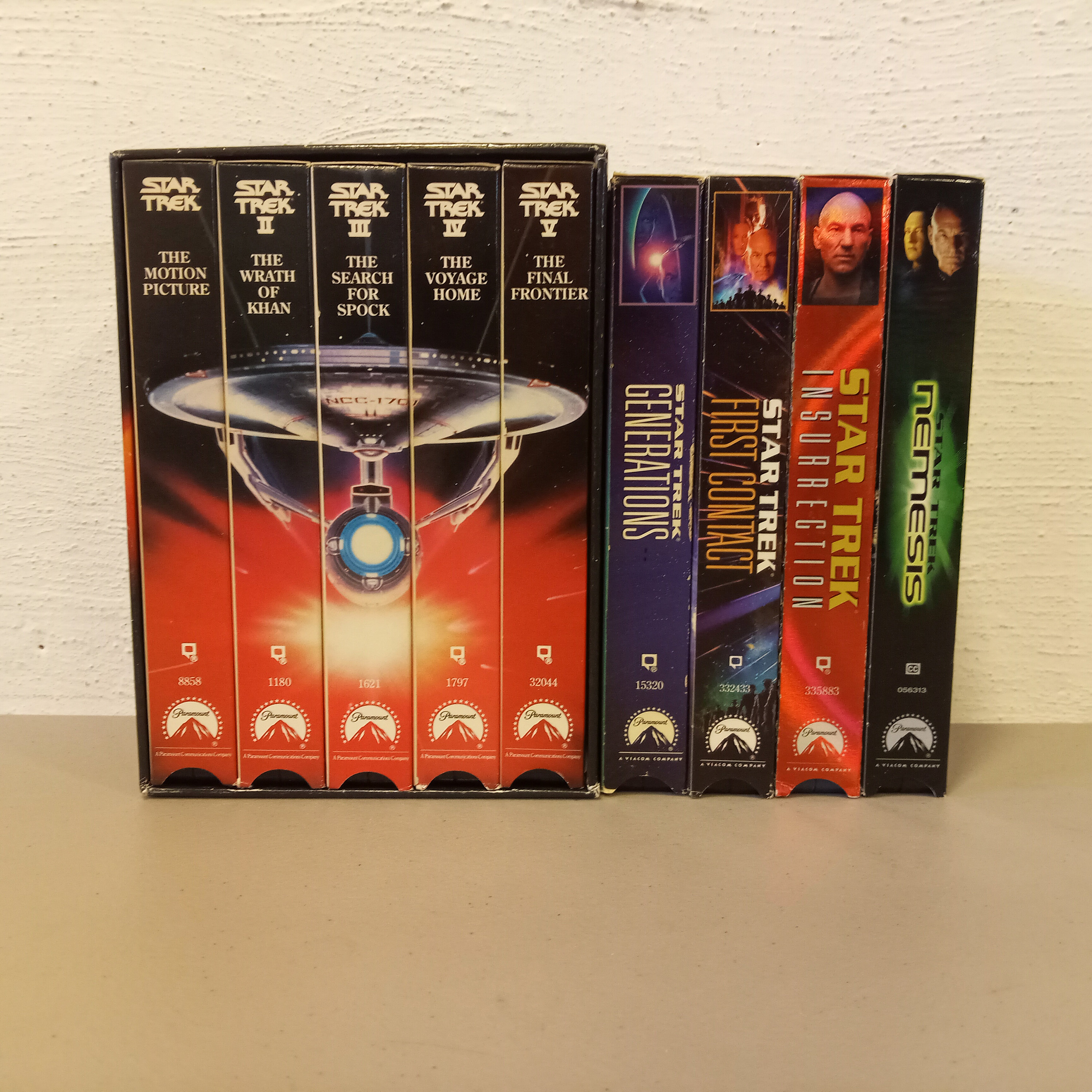 Star Trek Sealed VHS Collection bundle