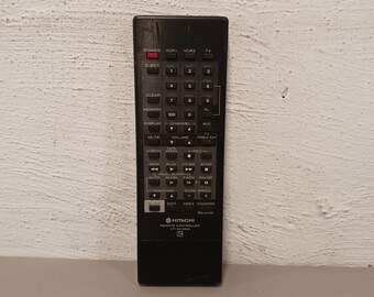 Vintage Hitachi VT-RM330A TV/VCR Remote Control