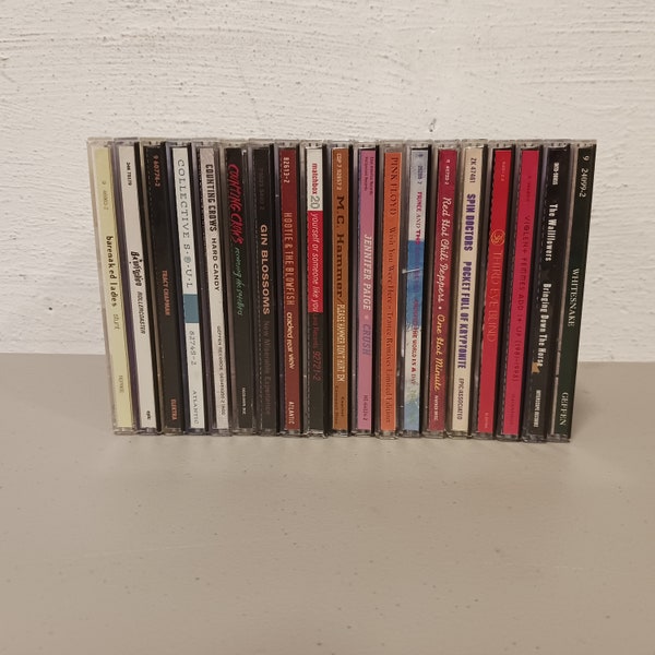 Vintage 80's & 90's Pop/Rock/Hip Hop CDs