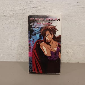 1990 BUBBLEGUM CRISIS Vintage Poster Japan 11.7