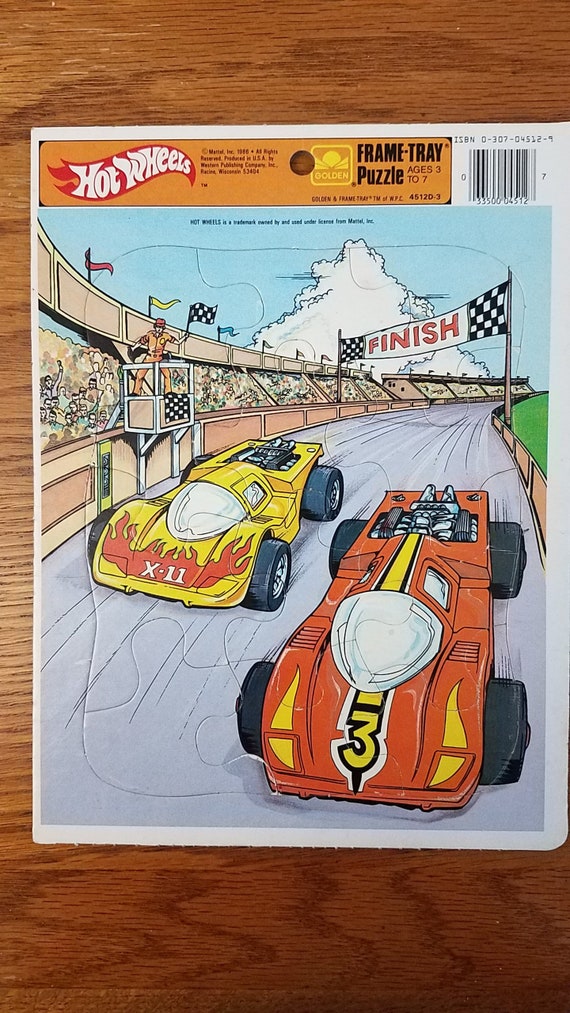 hot wheels puzzle