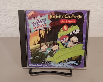 Vintage 1998 Rugrats Movie Activity Challenge PC Game