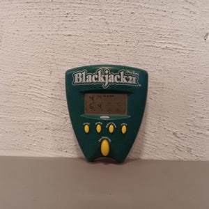 Vintage 2002 Radica Pocket Blackjack21 Taschenspiel
