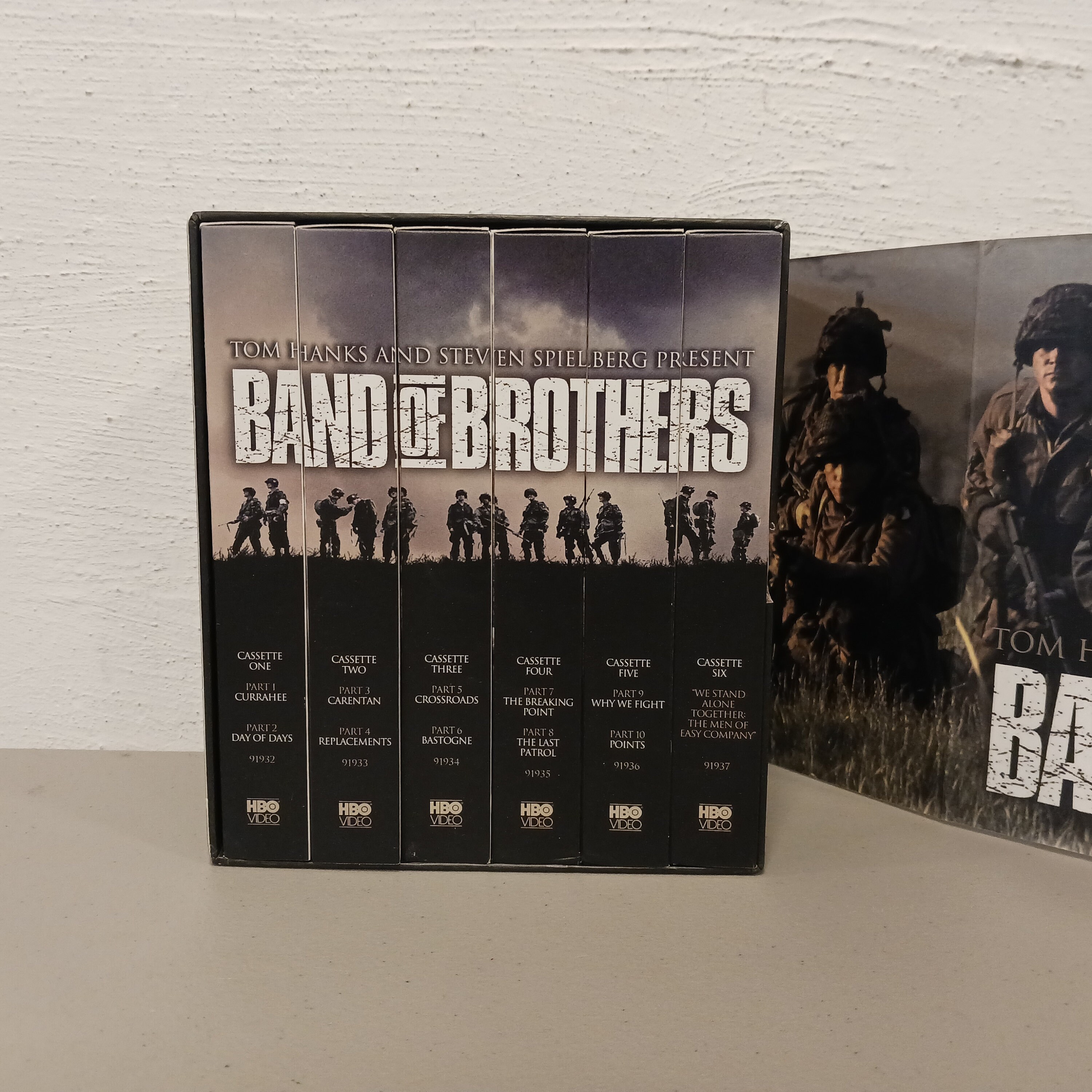 Vintage 2002 Band of Brothers VHS Set Etsy