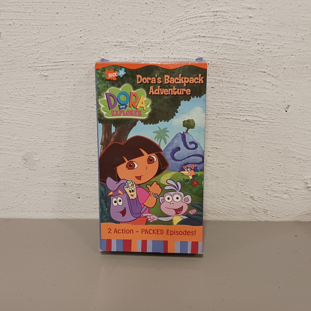 Vintage 2002 Dora's Backpack Adventure VHS Etsy
