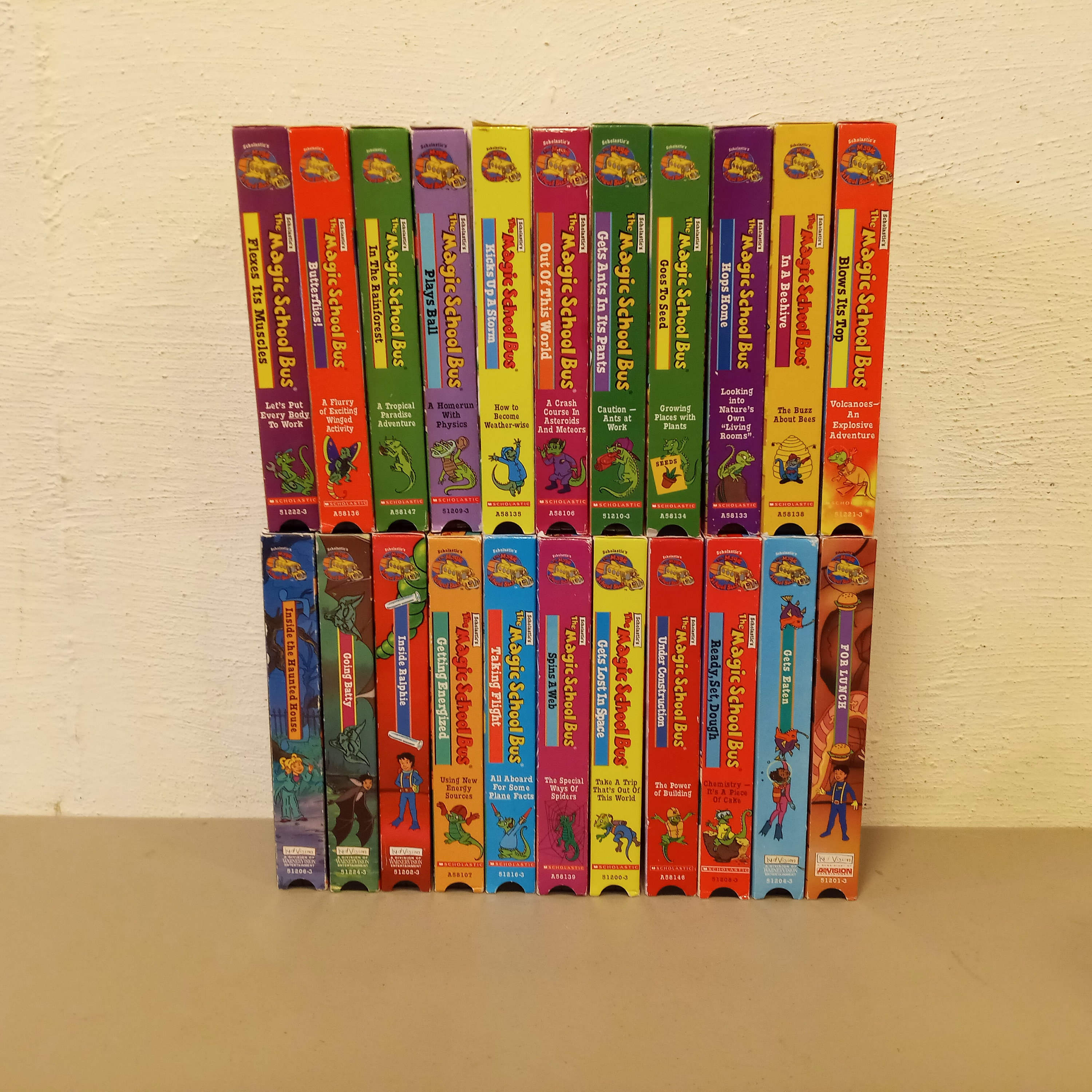Magic School Bus Inside Ralphie Vhs