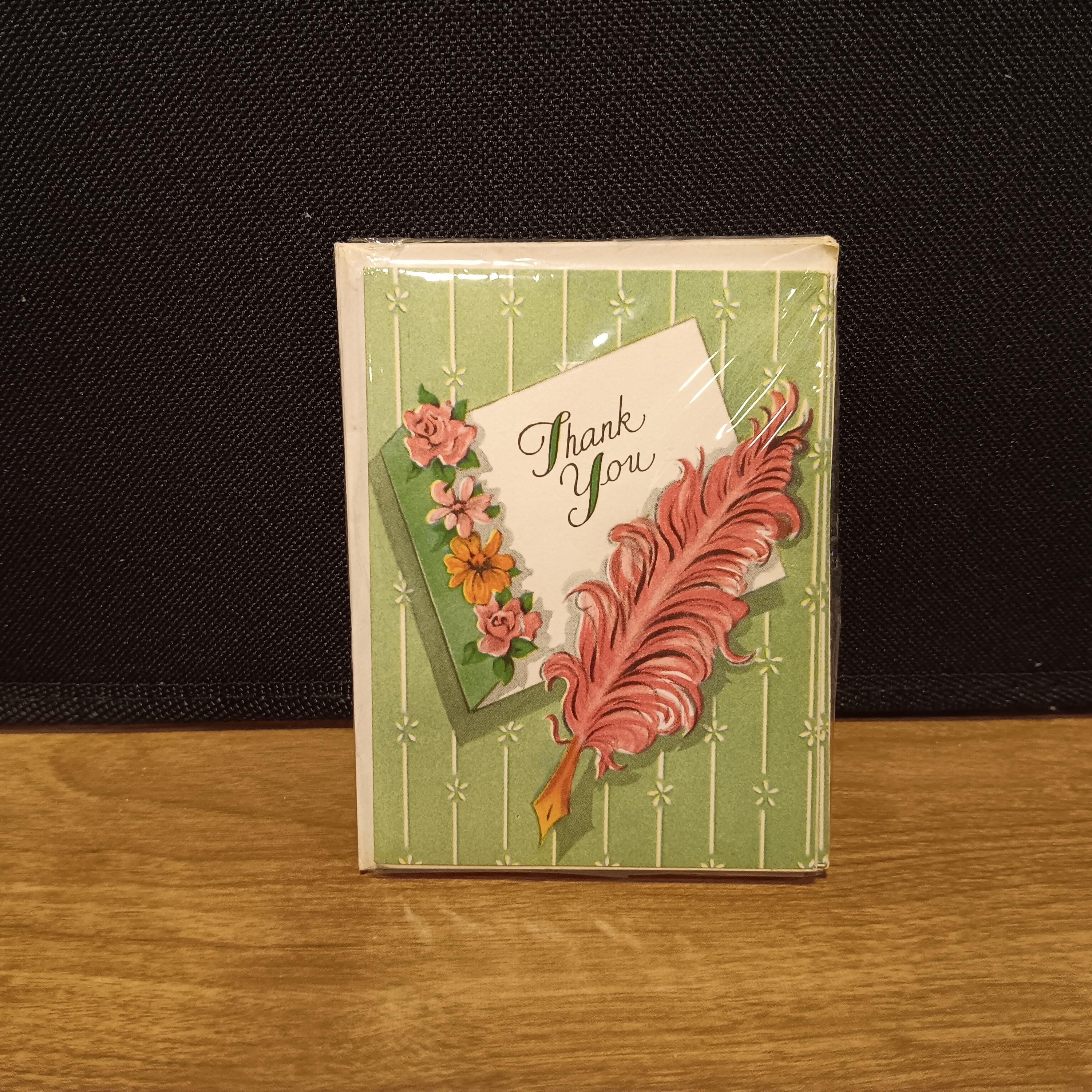 A Thank You Letter Near the Pink Flowers and Envelope · Free Stock Photo