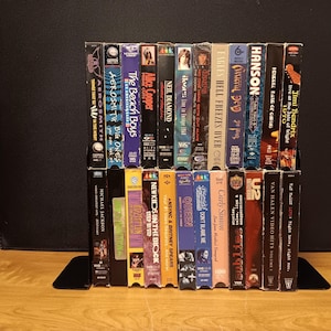 Vintage 80&#39;s & 90&#39;s Pop/Rock Concert VHS