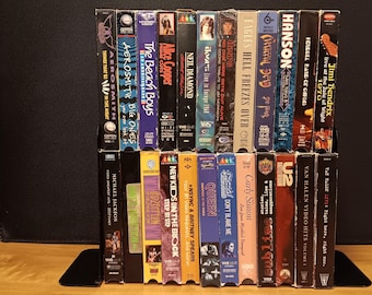 Vintage 80&#39;s & 90&#39;s Pop/Rock Concert VHS