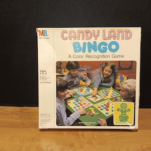 COMPLETE Vintage 1984 Candyland Bingo