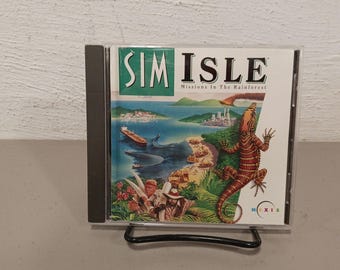 Vintage 1998 Sim Isle PC Game