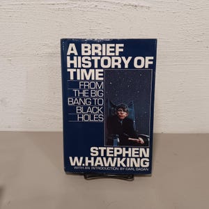 Vintage 1988 Stephen Hawking &quot;A Brief History of Time&quot; 1st Edition