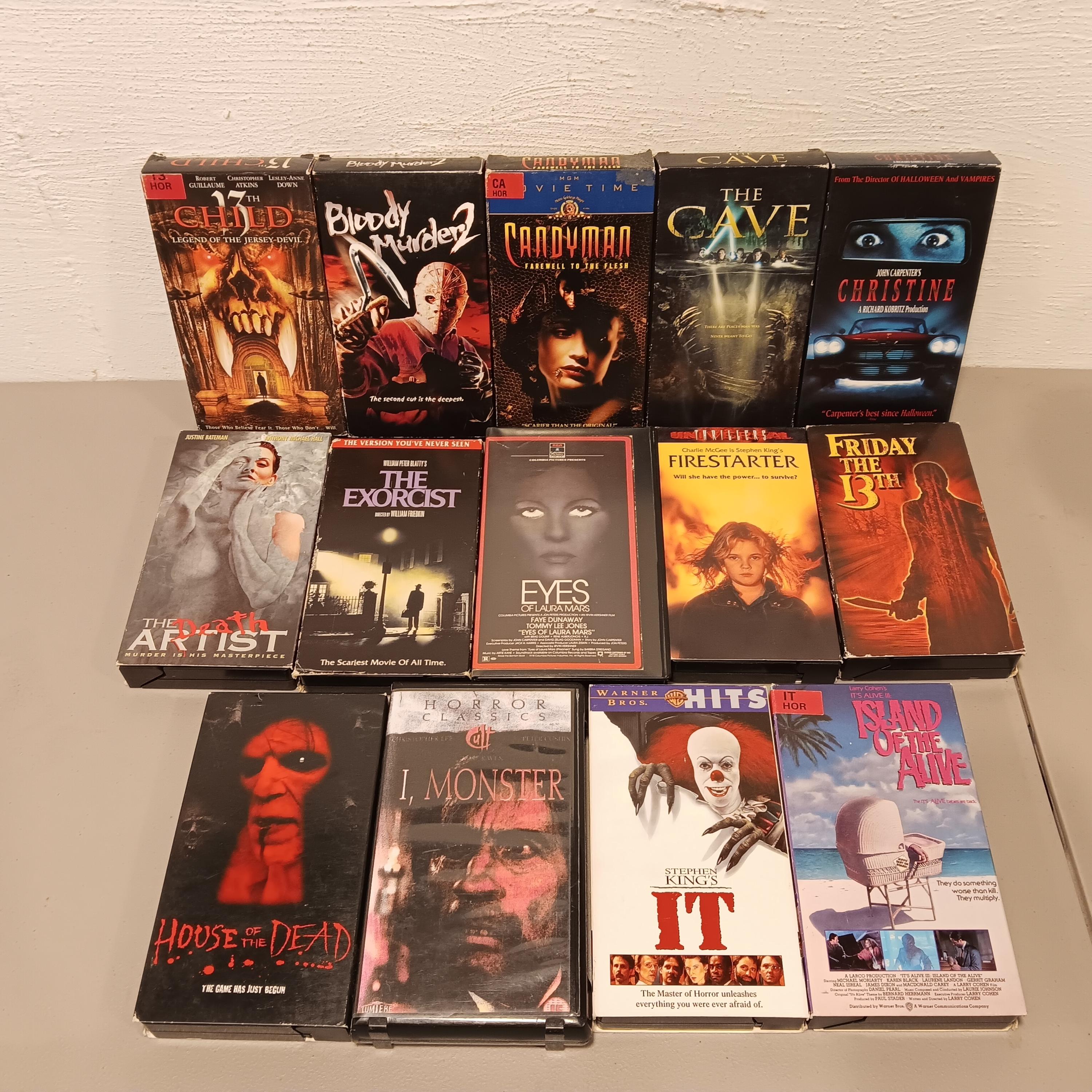 Vintage 80s/90s Horror VHS - Etsy