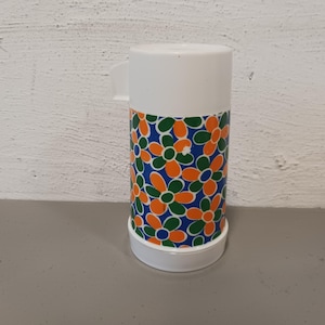 Vintage 1970's Aladdin Floral Thermos