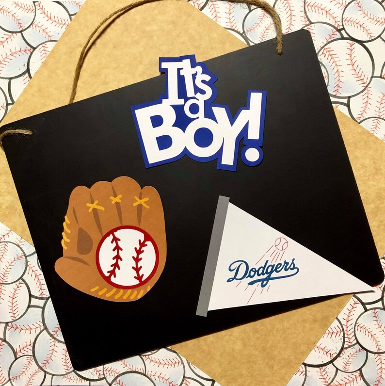 MLB Baseball Centerpieces Props/ Baby Shower Centerpieces Etsy