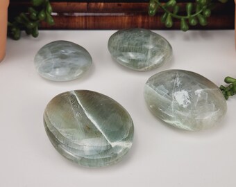 Garnierite "Green Moonstone" Large Palm Stone