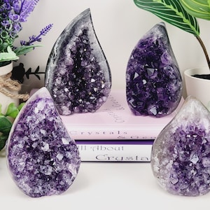 Amethyst Crystal Flame