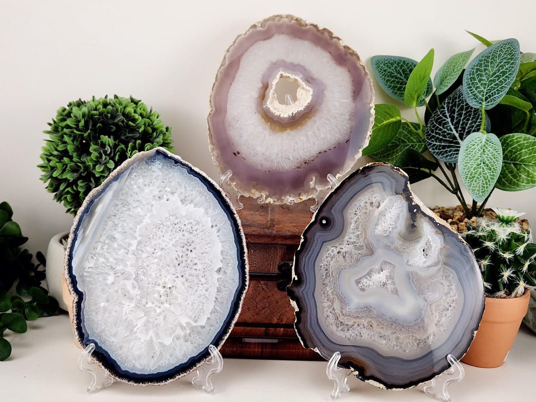 Natural Agate Slice W Free Stand large Avg 5 5 6 5 Inches Etsy natural-agate-slice-w-free-stand-large-avg-5-5-6-5-inches-etsy