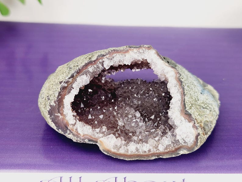 Amethyst Crystal Cave Geode - Etsy