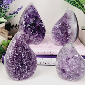 Amethyst Crystal Flame
